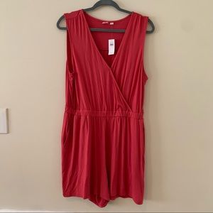 NWT Gap Wrap Front Romper